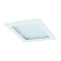 Elco Lighting 8 Square Trim with Prismatic Glass Lens" EL10W